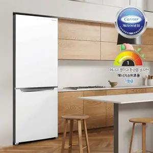 [캐리어씨알케이]캐리어 1등급 일반 소형 콤비 냉장고 312리터 2도어 KRNC312WPM1 상냉장 하냉동 공식인...