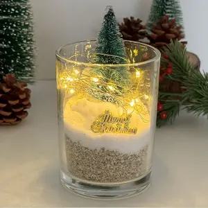 화이트 크리스마스 폴라베어 테라리움 만들기방과후미술 돌봄놀이 교구 만들기 리움 리움만들기 취미 공작