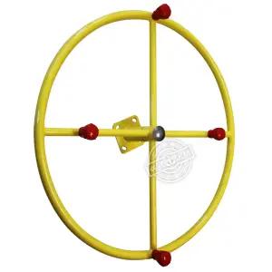 벽걸이 어깨운동 대형 가정용 회전휠 재활기구 실버세대