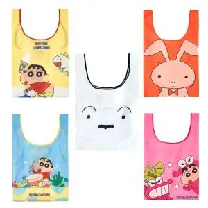 끌림데이 휴대용 접이식장바구니 캐릭터숄더백 에코백 쇼퍼백