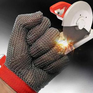 독일 스테인레스 철장갑 방지 보호 쇠장갑 스트랩) 베임 쇠그물장갑 손보호 칼장갑 골절기