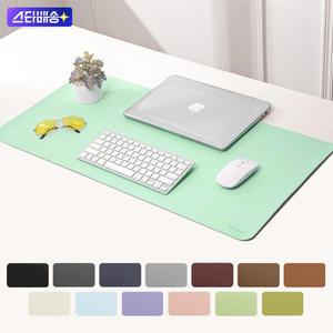 스웨이드 고급 가죽 장패드 키보드 마우스패드 800x400