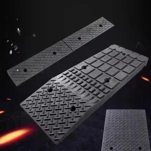 차량 진입 경사판 발판 고무 오르막 경사로 방지턱