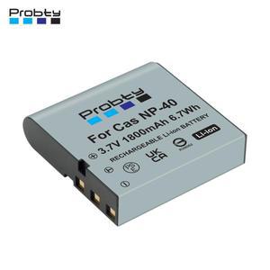 카시오 NP-40 엑시림 EX-Z600 AZ421용 배터리 1개