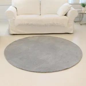 모던 투톤 멜란지카페트 원형러그 소형 중대형 4size