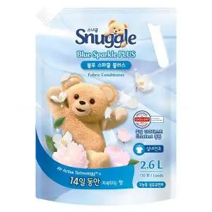 스너글 블루스파클 플러스 섬유유연제 리필 2.6L 1개