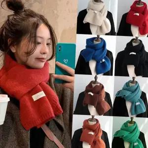 데일리 캐시미어 목도리 니트 울 목도리 남자 가을 겨울 커플