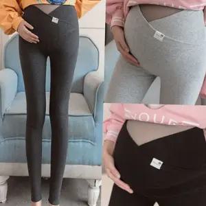 배보호 임산부 레깅스 데일리 임산부 슬림핏 레깅스 스판 요가