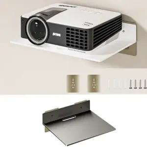 미니 무타공 벽 선반 와이파이 벽걸이 선반 셋톱박스 수납 거실