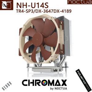 방열판Noctua NH-U14S TR4-SP3 DX-3647 DX-4189 6 히트 파이프 컴퓨터 라디에이터 CPU 쿨러 NF-A15 140mm P
