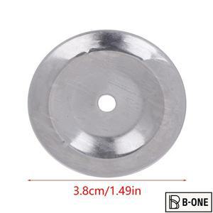 50pcs 탬버린 벨 링 징글 스테인레스 스틸 핸드벨 교회 드럼 스네어 효과