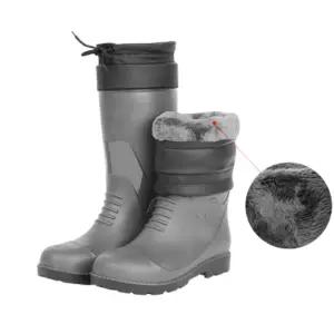 겨울현장 보아털내피 논슬립 요딩 토캡 안전장화 못찔림방지 조선소 수도관공사 시멘트공장