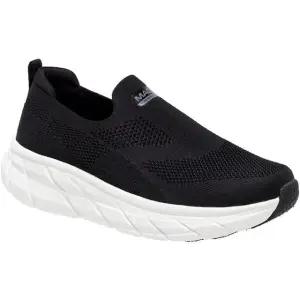 [월드컵]여성 초경량 키높이 니트 쿠셔닝 슬립온 블랙