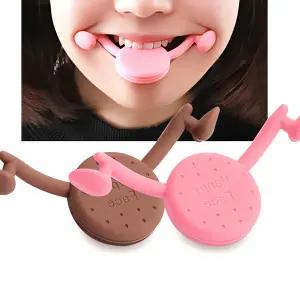 입꼬리 트레이너 입술 탄력 기구 얼굴 운동 기계 볼륨 보조 장비 입 모양 교 정기 민감