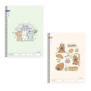 끌림데이 초등저학년 넓은칸 10개세트 스프링노트 알림장