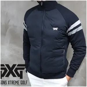 PXG 두줄 패딩 집업 - 가을 겨울 신상(남성)(골프)