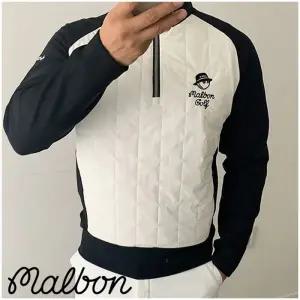 말본 배색 반집업 - 가을 겨울 신상(남성)(골프)