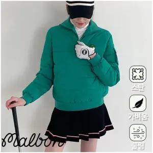 말본 여성 패딩 반집업 - 가을 겨울 신상(여성)(골프)