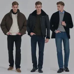 [뱅뱅] 남성 25F/W 라이크라 겨울 본딩 데님 3종[35600778]