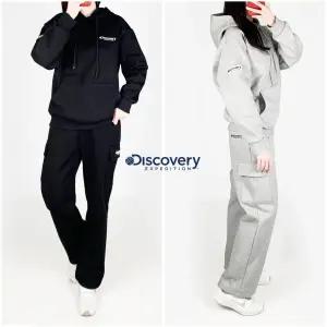 디스커버리 H 특양면 일자바지 기모 후드 트레이닝복 세트 - 가을 겨울 신상(남여공용)