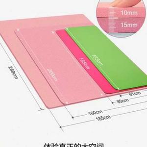 대형 스트레칭 요가매트 헬스장 thi ness 카펫 2인용 안밀리고 쿠션감 대형요가매트