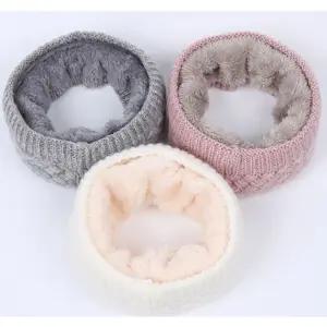 겨울 니트 넥워머 8컬러 1P 털안감 야외 방한용품 HpZ3+9deC