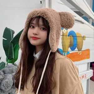 귀여운 뽀글이 양털 모자 포근 베이직 디자인 컬러감