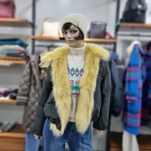 베네통/애플아울렛/카네 폭스벨리 구스 숏 패딩/BAPD59461