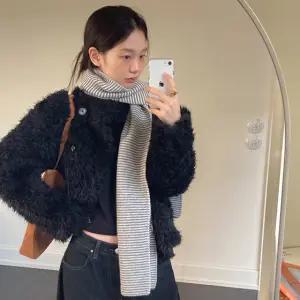 [메이비베이비] Farine Fur Jacket (블랙)