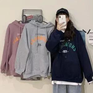 [하프클럽/]루즈 오버핏 데일리 후드티셔츠