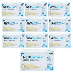에버레이드 네오덤 롤 반창고 10cm X 1m X 10개 하이드로콜로이드 잘라쓰는 방수 밴드 테이프