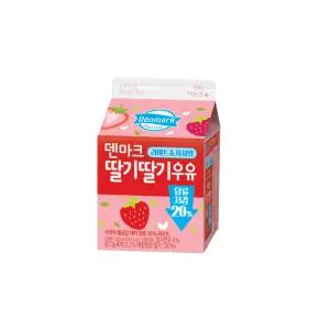 덴마크 딸기딸기우유 300ml 5개입 냉장무료배송