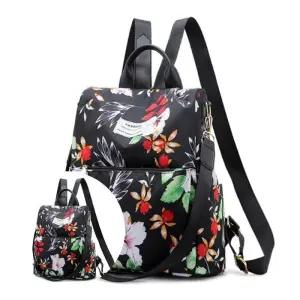 [피커]여성 가벼운백팩 백팩 꽃무늬 학생백팩 여성백팩