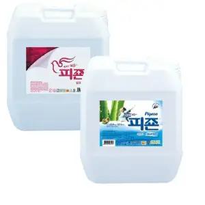 [피죤]섬유유연제(용기) 20L 1개 (핑크로즈/블루비앙카 선택)