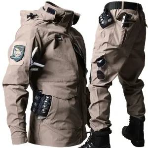 겨울 낚시 방한복 방수 상하세트 의류 밀리터리 후드
