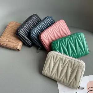 여성 명함지갑 카드지갑 지퍼형 카드 홀더 명함케이스