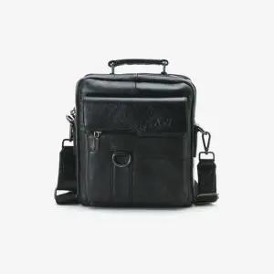 남성 캐주얼 디자인 소가죽 토트백 DA-BA-AV1012-블랙