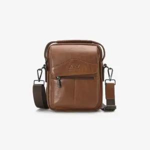 남성 오오티디 데일리 소가죽 크로스백 DA-BA-AV1011-1-브라운