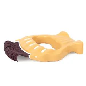 힐링타임 반려동물 효자빗 A1 (브라운/중단모용1P)