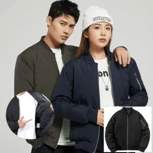 뉴에어포스 패딩항공점퍼 현장작업복근무복 겨울자켓