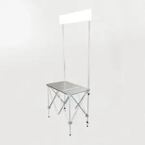 행사용 간이 가판대 이동식 진열대 홍보선반 전시대