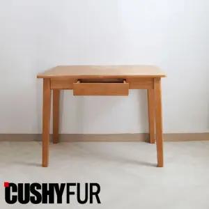 [쿠시퍼]천연고무나무 1000 서재 원목책상 (CI-100)