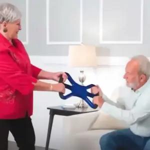 웰스홈 기립 보조 손잡이 어르신 일어서기 이동보조 간병 케어 실버케어 실버용품