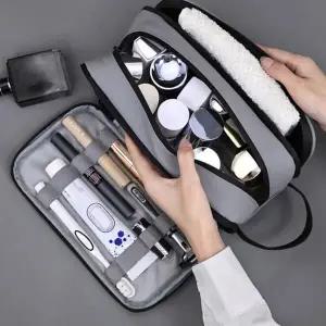 파우치 화장품 여행용 세면 골프 분리 수납 3단