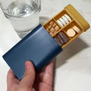 ( )데일리 슬라이드 알약케이스 영양제통