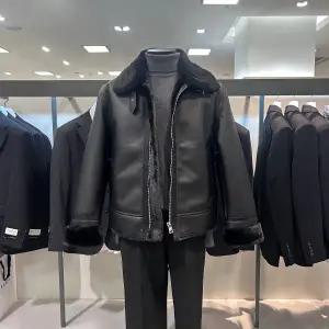 [리버스지오지아](마산점)25 FW 남성 페이크 레더 무스탕 쟈켓