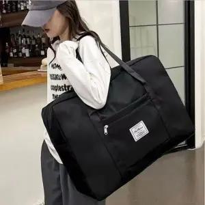 [콩심팥심]여행용 접이식 방수 토트백 휴대용 보스턴 캐리어 백팩