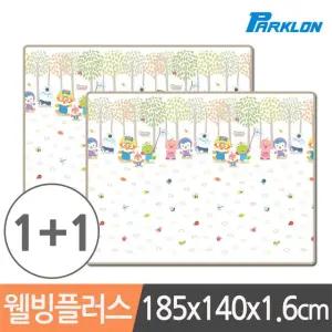 1+1 뽀로로벅스 웰빙플러스 놀이방매트 185x140x1.6cm