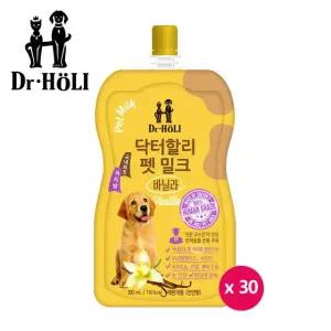 닥터할리 펫밀크 200ml 30팩 바닐라 CAT/DOG 겸용
