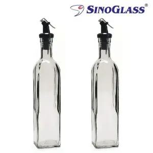 유리 오일병 500ml 2P 기름병 시럽 간장용기 소스병